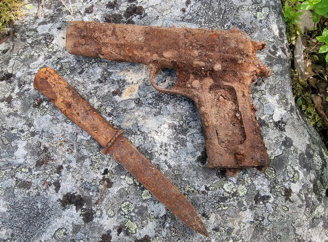 hobbyhistorica gebirgsjäger relic hunting metal detecting war relics battlefield archaeology yngve sjødin